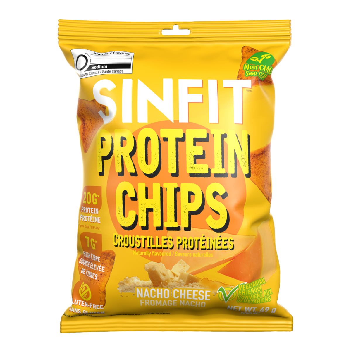 Nacho Cheese Protein Chips