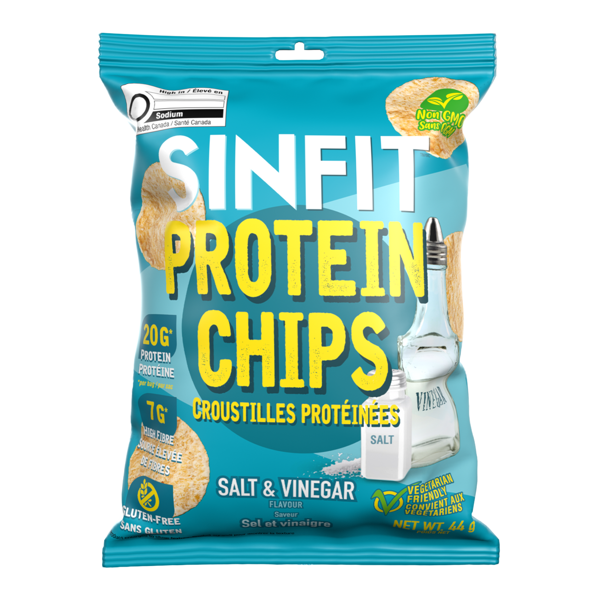 Salt & Vinegar Protein Chips
