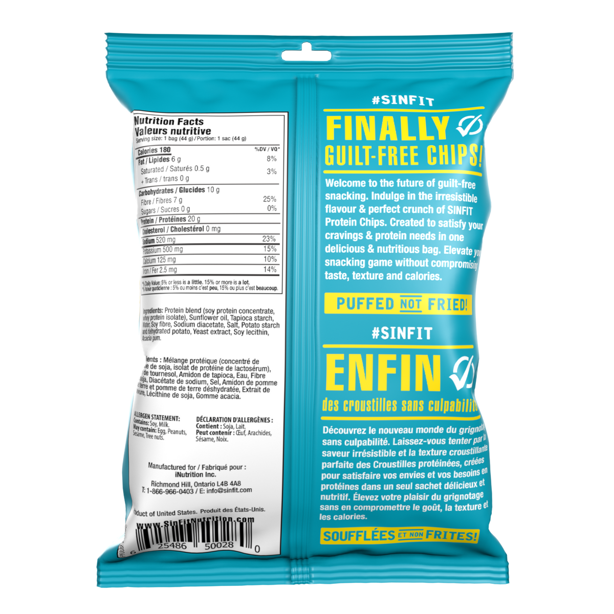 Salt & Vinegar Protein Chips