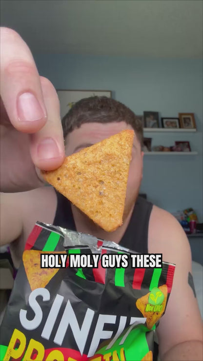 Dill Pickle Protein Chips