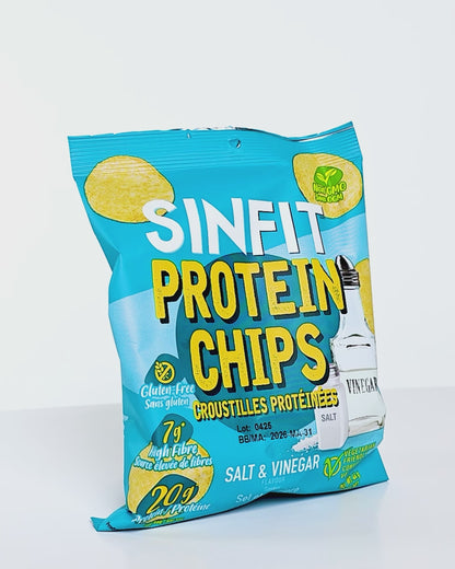 Salt & Vinegar Protein Chips